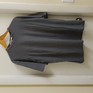 Vintage Perry Ellis gray men's gray  short sleeve tee size L